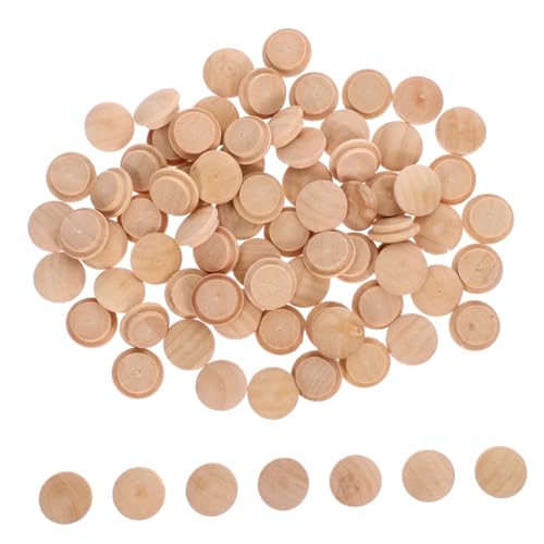 KOMBIUDA 100 Stück Möbel Lochstopfen aus Robustem Holz Bohrloch Abdeckkappen für Treppen und Möbel Schraubenlöcher Dekorative Blindkappen zur Möbelveredelung KOMBIUDA 100 Stück Möbel Lochstopfen aus Robustem Holz Bohrloch Abdeckkappen für Treppen und Möbel Schraubenlöcher Dekorative Blindkappen zur Möbelveredelung von KOMBIUDA