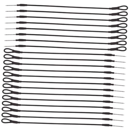 KOMBIUDA 100 Stück Tag sicherungsdraht Schwarz Robuste Diebstahlsicherung für Kleidung Schuhe Hüte Einfach zu Befestigen Langlebige Schutzkordel für Einzelhandel und Supermarkt KOMBIUDA 100 Stück Tag sicherungsdraht Schwarz Robuste Diebstahlsicherung für Kleidung Schuhe Hüte Einfach zu Befestigen Langlebige Schutzkordel für Einzelhandel und Supermarkt von KOMBIUDA