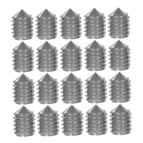 KOMBIUDA 100 Stück Teiliges Set Edelstahl Handtuchhalter Schrauben Korrosionsbeständige Befestigungselemente für Badezimmer Handtuchstangen Montage Ersatz-Hardware für Handtuchhalter von KOMBIUDA