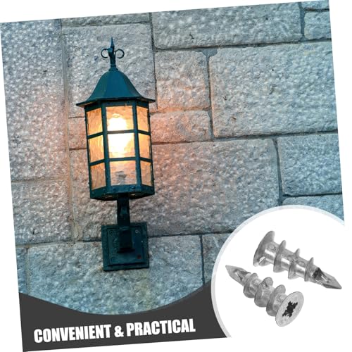 KOMBIUDA 100 Stück Teiliges Trockenbau dübelset mit Selbstbohrendem Spiralgewinde Schwerlastfähige Wandbefestigung für Gipskarton Hohlraum Betonwände zum Aufhängen von Bildern und KOMBIUDA 100 Stück Teiliges Trockenbau dübelset mit Selbstbohrendem Spiralgewinde Schwerlastfähige Wandbefestigung für Gipskarton Hohlraum Betonwände zum Aufhängen von Bildern und von KOMBIUDA