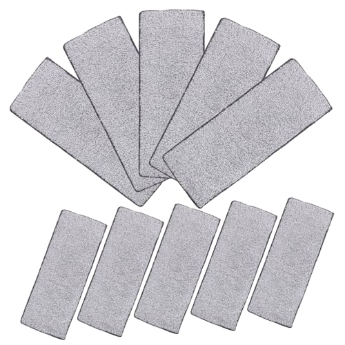 KOMBIUDA 10stücke Mikrofaser Wischpads Für Mopp Wischtuch Für Haushaltsreinigung Starke Wasseraufnahme Schnell Trocknend Für Versiegelte Böden Wie Und Fliesen von KOMBIUDA