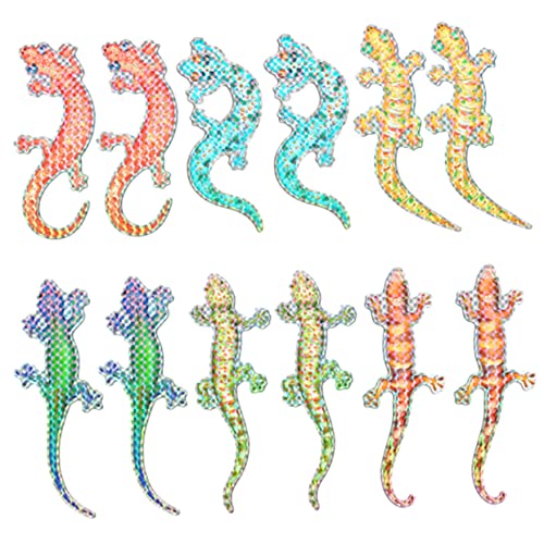 KOMBIUDA 12 Stück Teiliges Geckos Fensterdekor Magnetische Antikollisions Aufkleber für Fenster und Türen Diy Fensterdekoration Tierische Wandsticker zur Effektiven Vogelschutzgestaltung KOMBIUDA 12 Stück Teiliges Geckos Fensterdekor Magnetische Antikollisions Aufkleber für Fenster und Türen Diy Fensterdekoration Tierische Wandsticker zur Effektiven Vogelschutzgestaltung von KOMBIUDA