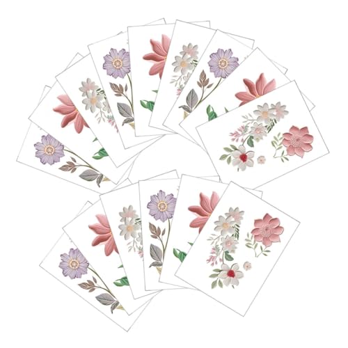 KOMBIUDA 15 Stück Teiliges Blumen Lichtschalter Aufkleber Selbstklebende Wandtattoos für Wohnzimmer Flur und Klassenzimmer Dekorative Sticker mit Frischen Blumenmustern Sanften Farben KOMBIUDA 15 Stück Teiliges Blumen Lichtschalter Aufkleber Selbstklebende Wandtattoos für Wohnzimmer Flur und Klassenzimmer Dekorative Sticker mit Frischen Blumenmustern Sanften Farben von KOMBIUDA