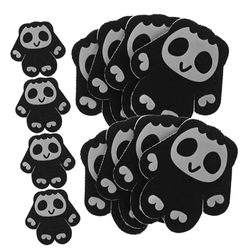 KOMBIUDA 16 Stück Teiliges Hundepfoten-schutzpad Atmungsaktive Hautfreundliche Anti-rutsch-pfotenaufkleber für Seniorhunde Selbstklebend Unauffällig und Bequem für Spaziergänge von KOMBIUDA