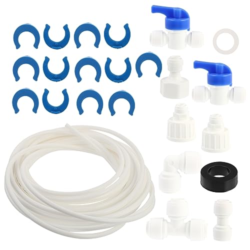 KOMBIUDA 1Satz Wasserleitungsanschlussadapter Für Kühlschrankinstallation Rohrverbindung Für Wasserfilter Flexibles Zubehör Für Optimale Wasserzufuhr KOMBIUDA 1Satz Wasserleitungsanschlussadapter Für Kühlschrankinstallation Rohrverbindung Für Wasserfilter Flexibles Zubehör Für Optimale Wasserzufuhr von KOMBIUDA
