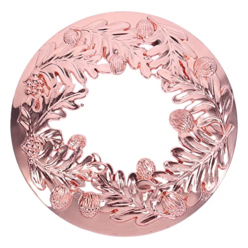 KOMBIUDA Kerzenbecher Deckel Aus Metall - Dekorative Abdeckung Für Aromatherapie Kerzen Ideal Für Duftverteilung Und Geschenke von KOMBIUDA