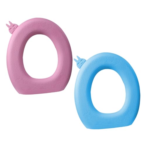 KOMBIUDA 2 STÜCK Eva wasserdichte Toilettensitzauflage Atmungsaktive Weiche Wc Matte mit Griff Rutschfester Toilettensitzbezug Passend Praktische Sitzpolsterung für Jahreszeiten KOMBIUDA 2 STÜCK Eva wasserdichte Toilettensitzauflage Atmungsaktive Weiche Wc Matte mit Griff Rutschfester Toilettensitzbezug Passend Praktische Sitzpolsterung für Jahreszeiten von KOMBIUDA