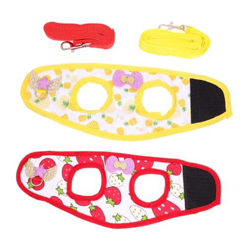 KOMBIUDA 2 Sätze Kaninchen Geschirr Kleidung Atmungsaktiv Outdoor Bunny Harness Leine Für Kleine Haustiere Komfortables Verstellbares Häschen Zubehör KOMBIUDA 2 Sätze Kaninchen Geschirr Kleidung Atmungsaktiv Outdoor Bunny Harness Leine Für Kleine Haustiere Komfortables Verstellbares Häschen Zubehör von KOMBIUDA