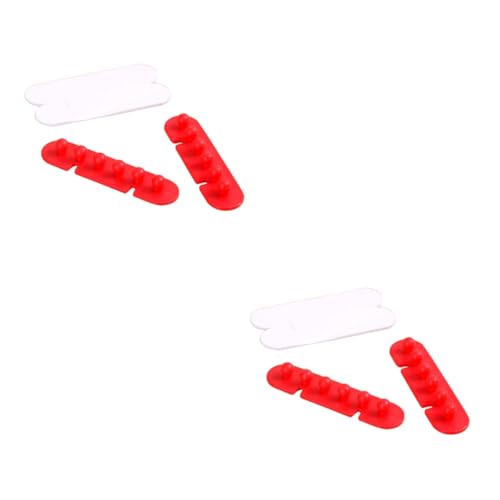 KOMBIUDA 2 Sätze Selbstklebende Kabelorganisatoren Kabelhalter Für Schreibtisch Zur Kabelverwaltung Für Kabel Bis Lebhaften Farben Material Zufällige Farbe 2 Stücke * 2 KOMBIUDA 2 Sätze Selbstklebende Kabelorganisatoren Kabelhalter Für Schreibtisch Zur Kabelverwaltung Für Kabel Bis Lebhaften Farben Material Zufällige Farbe 2 Stücke * 2 von KOMBIUDA