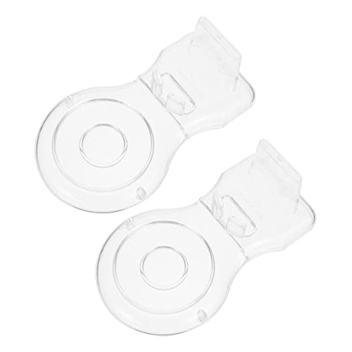KOMBIUDA 2 Stück Acryl Becherhalter Transparent Robuster Wasserbecher Ständer Für Tassen Und Teller Eleganter Display Organizer Für Küche Buffet Wohnzimmer von KOMBIUDA