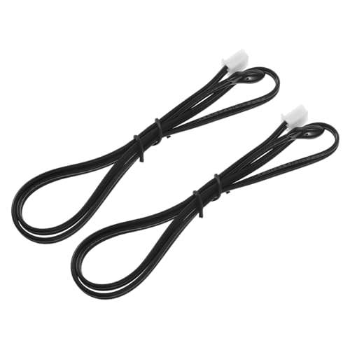 KOMBIUDA 2 Stück Air Conditioner Temperature Sensor Gummikopf Thermistor Sonde Präzise Temperaturfühler Zubehör für Klimaanlagen Reparatur Kompatibel Langlebig Sicher von KOMBIUDA