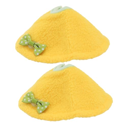 KOMBIUDA 2 Stück Anti Pick Halsband für Vögel Gelbes Papageien Schutzkragen Multifunktionaler Erholungshalsring für Hautschutz und Wundheilung bei Haustiervögeln Robust und Zufällige Farbe von KOMBIUDA