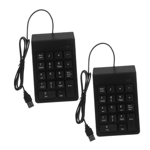 KOMBIUDA 2stücke USB Nummernblock Tasten Ziffernblock Für Laptop Desktop-pc Mit Robustem Design Und Kompakter Tragbarkeit Für Finanzen Und Büro KOMBIUDA 2stücke USB Nummernblock Tasten Ziffernblock Für Laptop Desktop-pc Mit Robustem Design Und Kompakter Tragbarkeit Für Finanzen Und Büro von KOMBIUDA