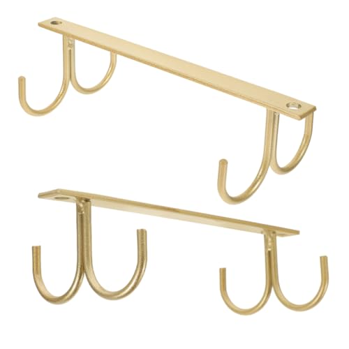 KOMBIUDA 2 Stück Hängender Tassenhalter aus Stabilem für Küchenregale Eleganter Becher Organizer mit Haken für Kaffetassen und Getränke Küche Büro oder Wohnzimmer KOMBIUDA 2 Stück Hängender Tassenhalter aus Stabilem für Küchenregale Eleganter Becher Organizer mit Haken für Kaffetassen und Getränke Küche Büro oder Wohnzimmer von KOMBIUDA