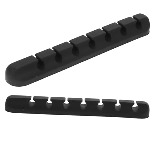 KOMBIUDA 2 Stück Kabelorganizer Kabelhalter für Schreibtisch Praktische Kabelführung für Datakabel Selbstklebend zur Kabelorganisation im Büro Zuhause von KOMBIUDA