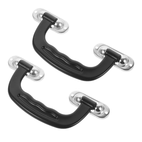 KOMBIUDA 2 Stück Koffergriff Ersatz aus Robustem Kunststoff Ergonomischer Gepäckgriff mit Rutschfestem Design Passend für Reisekoffer Handgepäck und Werkzeugkoffer Langlebiger von KOMBIUDA