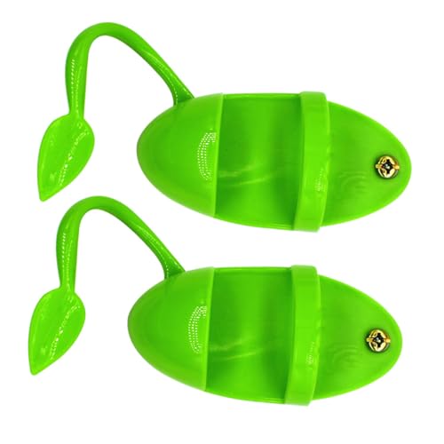 KOMBIUDA 2 Stück Papagei Futterstand Grün Wetterfester Vogelfutterhalter mit Stabilem Standgestell Installieren Langlebig und Vielseitig Geeignet für Wellensittiche Nymphensittiche und von KOMBIUDA