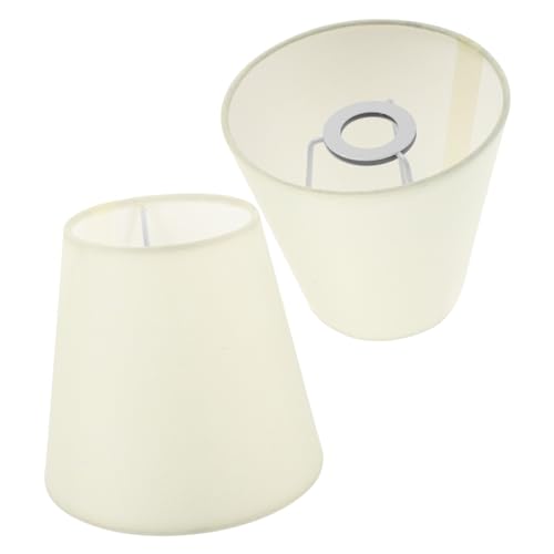 KOMBIUDA 2 Stück Praktische Lampenschirme in Beige Langlebige Metallhalterung Vielseitiger Deckenlampen und Wandlampen Zubehör Feine Verarbeitung Einfach Austauschbar für Wohnzimmer und KOMBIUDA 2 Stück Praktische Lampenschirme in Beige Langlebige Metallhalterung Vielseitiger Deckenlampen und Wandlampen Zubehör Feine Verarbeitung Einfach Austauschbar für Wohnzimmer und von KOMBIUDA