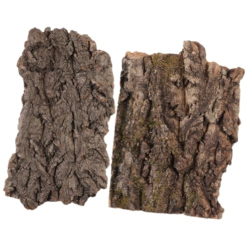 KOMBIUDA 2 Stück Reptilien Kletterplattform Langlebige Baumrinde Versteck Höhle für Terrarium Dekoration Geeignet für Eidechsen Gecko Bartagame und Schildkröten Haustierbedarf KOMBIUDA 2 Stück Reptilien Kletterplattform Langlebige Baumrinde Versteck Höhle für Terrarium Dekoration Geeignet für Eidechsen Gecko Bartagame und Schildkröten Haustierbedarf von KOMBIUDA