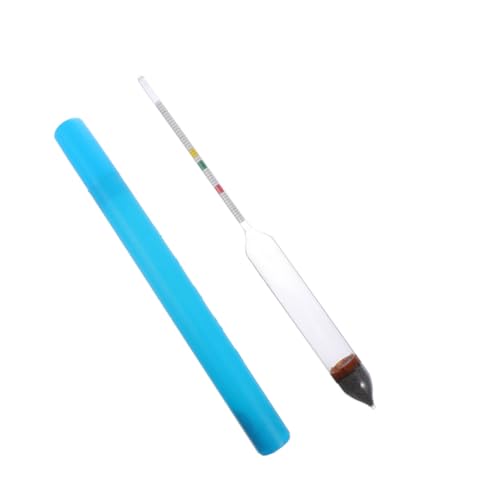 KOMBIUDA 2 Stück Salinometer aus Hochwertigem Glas Präziser Dichte und Salzgehaltstester für Aquarien Einfache Anwendung zur Messung von Meerwasser und Fischbecken von KOMBIUDA