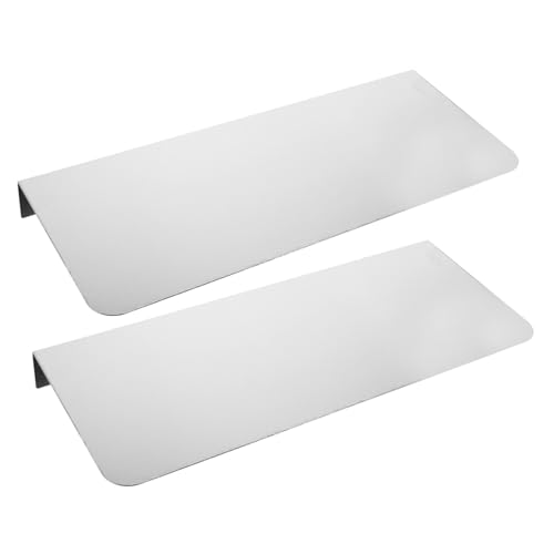 KOMBIUDA 2 Stück Splash Baffle Board für Küchenspülen Spritzschutz Metall Effiziente Lösung für und Trockene Küchenarbeitsflächen von KOMBIUDA