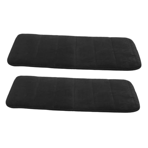 KOMBIUDA 2 Stück Teiliges Memory Schaum Türmatten Wasserabsorbierende Badezimmer Teppiche rutschfeste Indoor Fußmatten für Eingangsbereich und Flur Schwarz Weich Langlebig KOMBIUDA 2 Stück Teiliges Memory Schaum Türmatten Wasserabsorbierende Badezimmer Teppiche rutschfeste Indoor Fußmatten für Eingangsbereich und Flur Schwarz Weich Langlebig von KOMBIUDA