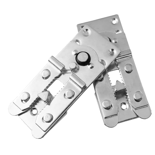 KOMBIUDA 2 Stück Teiliges Sofa Verbindungsstück aus Metall Stabile Möbelklammer mit Symmetrischen Schraublöchern Einfach zu Montieren für Ecksofas und Schwere Möbel Geeignet Langlebiger von KOMBIUDA