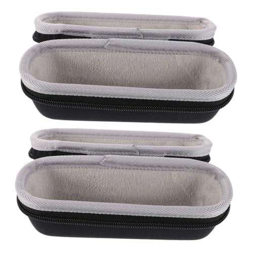 KOMBIUDA 2 Stück Teiliges Thermometer Aufbewahrungsset aus Robustem Eva-material Stoßfestes Schutzetui für Ohr Stirnthermometer Kompakte Tragbare Tasche für Zuhause und Reise von KOMBIUDA