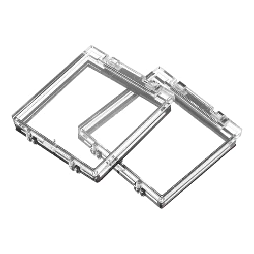 KOMBIUDA 2 Stück Transparente Pc Power Button Schutzabdeckungen Robuster Kunststoff Schalter Schutz für Computer Waschmaschine Geschirrspüler und Aufzug Verhindert Fehlbedienung und Schützt von KOMBIUDA