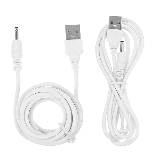 KOMBIUDA 2 Stück USB zu Dc Ladekabel Kompatibel mit Tischlampe Tablet und Weiteren Geräten Langlebig und Einsetzbar von KOMBIUDA