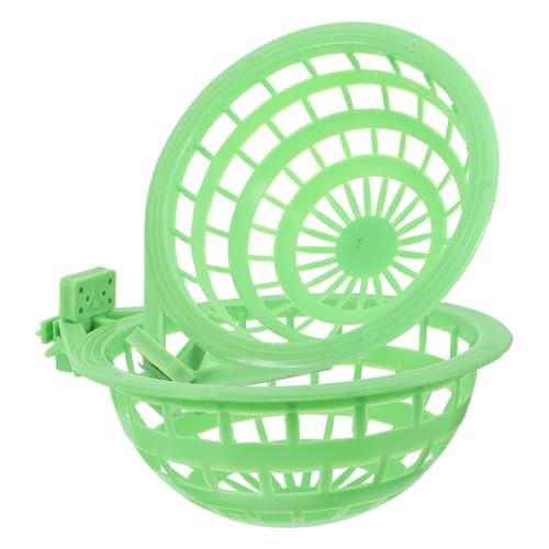 KOMBIUDA 2 Stück Vogel nestschale aus Robustem Kunststoff Praktischer Nistplatzhalter für Wellensittiche und Zebrafinken Langlebig Leicht zu Reinigen als Geschützter Brutplatz im Käfig von KOMBIUDA