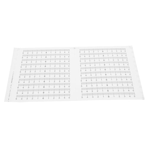KOMBIUDA 20 Stück Teiliges Maßband Aufkleber Selbstklebend Flexibles Wasserdichtes Messlineal mit Klarer Transparente Klebeetiketten für Präzises Messen Beschriften und Basteln KOMBIUDA 20 Stück Teiliges Maßband Aufkleber Selbstklebend Flexibles Wasserdichtes Messlineal mit Klarer Transparente Klebeetiketten für Präzises Messen Beschriften und Basteln von KOMBIUDA