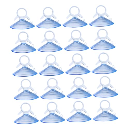 KOMBIUDA 200 Stück Auto Saugnapfhalter Kleine Saugnäpfe Für Glas Auto Saugnäpfe Suv Glassaugerhalter Glassauger Saugnapf Sucker Saugnapf Gummi Transparent von KOMBIUDA