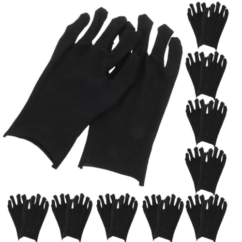 KOMBIUDA 24 Paare Arbeitshandschuhe Herren Schwarz aus Atmungsaktivem Baumwollstoff Verstärkt Ergonomisch Flexibel für Lager Bau Gartenarbeit Passform und Präzise Handhabung KOMBIUDA 24 Paare Arbeitshandschuhe Herren Schwarz aus Atmungsaktivem Baumwollstoff Verstärkt Ergonomisch Flexibel für Lager Bau Gartenarbeit Passform und Präzise Handhabung von KOMBIUDA