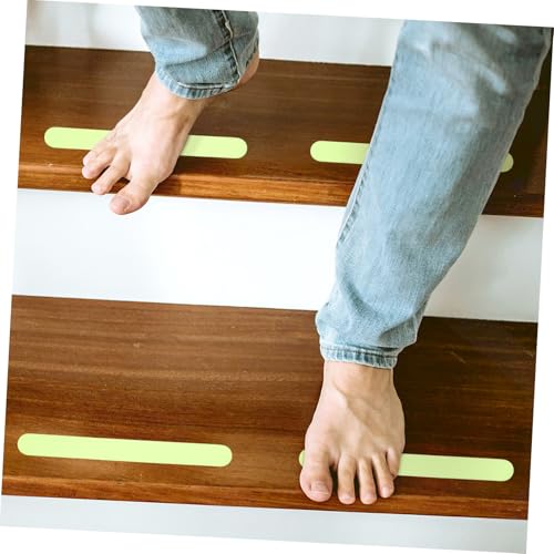 KOMBIUDA 24 Stück Teiliges Fluoreszierendes Selbstklebendes Anti rutsch treppenband Wasserfest Leuchtend Grün für Treppen Böden Rampen Einfache Installation Rutschfeste KOMBIUDA 24 Stück Teiliges Fluoreszierendes Selbstklebendes Anti rutsch treppenband Wasserfest Leuchtend Grün für Treppen Böden Rampen Einfache Installation Rutschfeste von KOMBIUDA