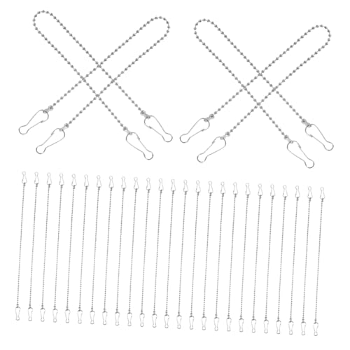 KOMBIUDA 24 Stück Teiliges Metall Aufhängeset mit Haken für Pflanzenampeln und Dekoration Stabile Hängesysteme für Garten und Innenbereich Praktische Ketten für Blumenampeln und von KOMBIUDA