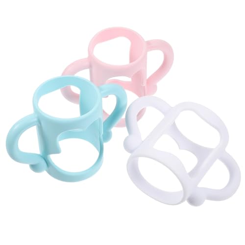 KOMBIUDA 3 Stk Flaschengriff Griff Für Babyflaschen Aus Silikon Flaschenhalter Weiche Griffe Für Babyflaschen Griff Für Milchflaschen Aus Silikon Zubehör Kieselgel Griffigkeit KOMBIUDA 3 Stk Flaschengriff Griff Für Babyflaschen Aus Silikon Flaschenhalter Weiche Griffe Für Babyflaschen Griff Für Milchflaschen Aus Silikon Zubehör Kieselgel Griffigkeit von KOMBIUDA