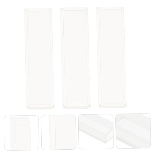 KOMBIUDA 3 Stück Teiliges Glas Klare Optische Küvetten aus Hochwertigem Glas für Labor Spektrophotometer Kompatibel Präzise UV durchlässig Vielseitig Einsetzbar für Probenanalyse KOMBIUDA 3 Stück Teiliges Glas Klare Optische Küvetten aus Hochwertigem Glas für Labor Spektrophotometer Kompatibel Präzise UV durchlässig Vielseitig Einsetzbar für Probenanalyse von KOMBIUDA