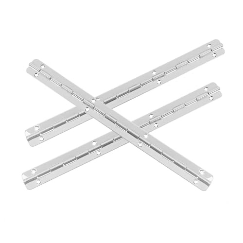 KOMBIUDA 3 Stück Teiliges Klavierscharnier Faltbare Scharniere für Schmuckkästen Holzboxen Möbel Türen mit Vorgebohrten Löchern Einfache Montage Langlebig KOMBIUDA 3 Stück Teiliges Klavierscharnier Faltbare Scharniere für Schmuckkästen Holzboxen Möbel Türen mit Vorgebohrten Löchern Einfache Montage Langlebig von KOMBIUDA