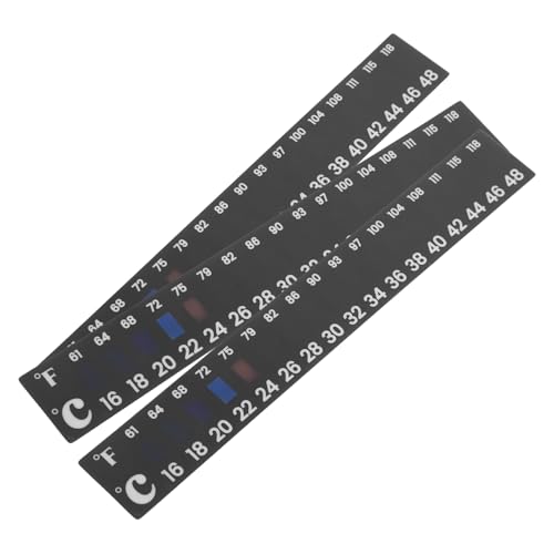 KOMBIUDA 3 Stück Teiliges Klebe Thermometer für Fermentation Temperaturaufkleber für Brauen und Backen Selbstklebendes Thermometer für Gärgefäße KOMBIUDA 3 Stück Teiliges Klebe Thermometer für Fermentation Temperaturaufkleber für Brauen und Backen Selbstklebendes Thermometer für Gärgefäße von KOMBIUDA