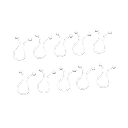 KOMBIUDA 30 Stück Kabelclips Verstellbare Kabelhalter für Effizientes Kabelmanagement Selbstklebend für Schreibtisch USB Ladekabel Audiokabel Weiß für Zuhause Büro von KOMBIUDA