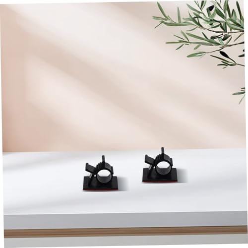 KOMBIUDA 30 Stück Teiliges Kabelclips Verstellbaren Kabelbindern Selbstklebende Kabelhalter mit Starkem Acryl klebepad Dunkles Kabelmanagement für Computer Tv USB kabel im Büro und Zuhause KOMBIUDA 30 Stück Teiliges Kabelclips Verstellbaren Kabelbindern Selbstklebende Kabelhalter mit Starkem Acryl klebepad Dunkles Kabelmanagement für Computer Tv USB kabel im Büro und Zuhause von KOMBIUDA