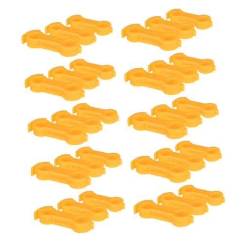 KOMBIUDA 30 Stück Teiliges Küken Beinspangen in Gelb zur Korrektur von Spreizbeinen bei Neugeborenen Vögeln Geeignet für Küken Enten Wachteln Schnelle Ergebnisse bei Geflügelpflege KOMBIUDA 30 Stück Teiliges Küken Beinspangen in Gelb zur Korrektur von Spreizbeinen bei Neugeborenen Vögeln Geeignet für Küken Enten Wachteln Schnelle Ergebnisse bei Geflügelpflege von KOMBIUDA