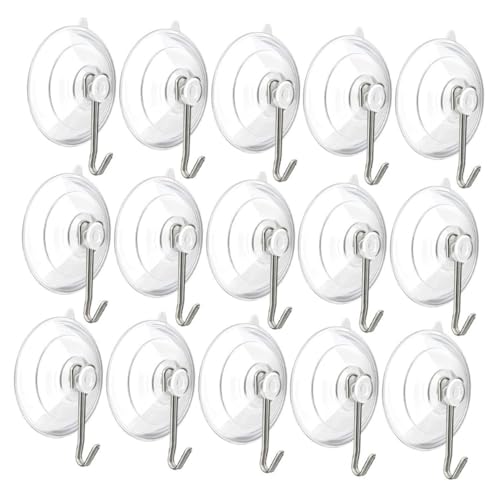 KOMBIUDA 30 Stück Teiliges Transparente Saugnapfhaken Verstärkt und Wiederverwendbar Stark Haftend Glas Fliesen und Glatten Oberflächen für Bad Küche Dusche und Fenster KOMBIUDA 30 Stück Teiliges Transparente Saugnapfhaken Verstärkt und Wiederverwendbar Stark Haftend Glas Fliesen und Glatten Oberflächen für Bad Küche Dusche und Fenster von KOMBIUDA