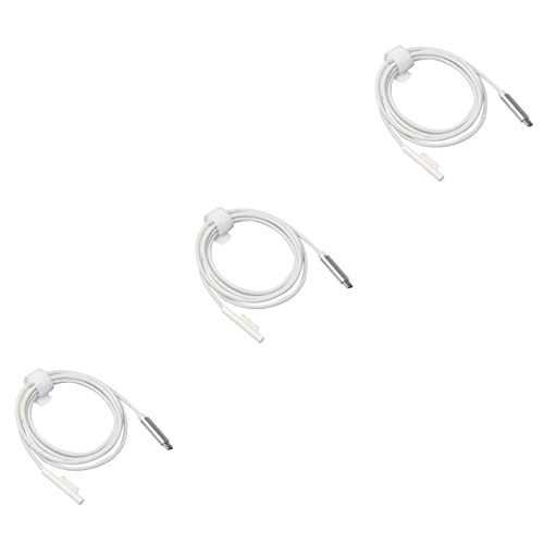 KOMBIUDA Kabel 3Stückekonverter/Wkabelversorgungumwandlungssteckerweißcnetzkabelpowertyp-Ctyp-Transmitteradapterkompatibelfürsurfacepro C-Kabel von KOMBIUDA