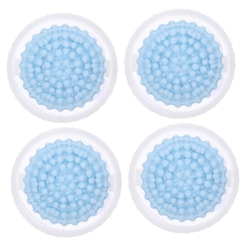KOMBIUDA 4 Stück Schwimmender Flusenfänger Waschmaschine Tierhaarfilter Waschmaschine Wiederverwendbar Material Waschmaschinengeeignet von KOMBIUDA
