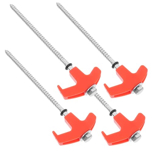 KOMBIUDA 4 Stück Teiliges Winddichte Zeltheringe aus Robustem mit Drehbarem Kunststoffkopf Stabile Schraubnägel für Camping Garten Strand und Harten Boden Einfach zu Verwenden und Sicher KOMBIUDA 4 Stück Teiliges Winddichte Zeltheringe aus Robustem mit Drehbarem Kunststoffkopf Stabile Schraubnägel für Camping Garten Strand und Harten Boden Einfach zu Verwenden und Sicher von KOMBIUDA