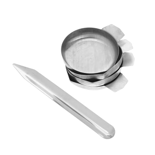 KOMBIUDA 5 Stück Teiliges Edelstahl Waagschalen Präzise Elektronische Wiegeschalen mit Glatter Antihaft-oberfläche Langlebig und Leicht zu Reinigen für Schmuck Pulver Flüssigkeiten Labor KOMBIUDA 5 Stück Teiliges Edelstahl Waagschalen Präzise Elektronische Wiegeschalen mit Glatter Antihaft-oberfläche Langlebig und Leicht zu Reinigen für Schmuck Pulver Flüssigkeiten Labor von KOMBIUDA