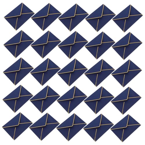KOMBIUDA 50 Stück Klappe Umschläge Dickes Papier mit Goldener Folienkante Stilvolle Blaue Briefumschläge für Hochzeitseinladungen Babypartys Abschlussfeiern und Grußkarten KOMBIUDA 50 Stück Klappe Umschläge Dickes Papier mit Goldener Folienkante Stilvolle Blaue Briefumschläge für Hochzeitseinladungen Babypartys Abschlussfeiern und Grußkarten von KOMBIUDA