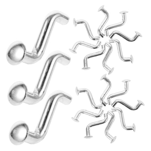 KOMBIUDA 50 Stück Palettenregal Sicherungsstifte Metall Große Flachkopf S förmige Sicherheitsbolzen Für Schwerlastregale Schnelle und Sichere Befestigung Ersatzteile Regalsystem KOMBIUDA 50 Stück Palettenregal Sicherungsstifte Metall Große Flachkopf S förmige Sicherheitsbolzen Für Schwerlastregale Schnelle und Sichere Befestigung Ersatzteile Regalsystem von KOMBIUDA